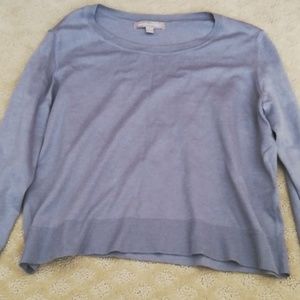 Gray cropped sweater
